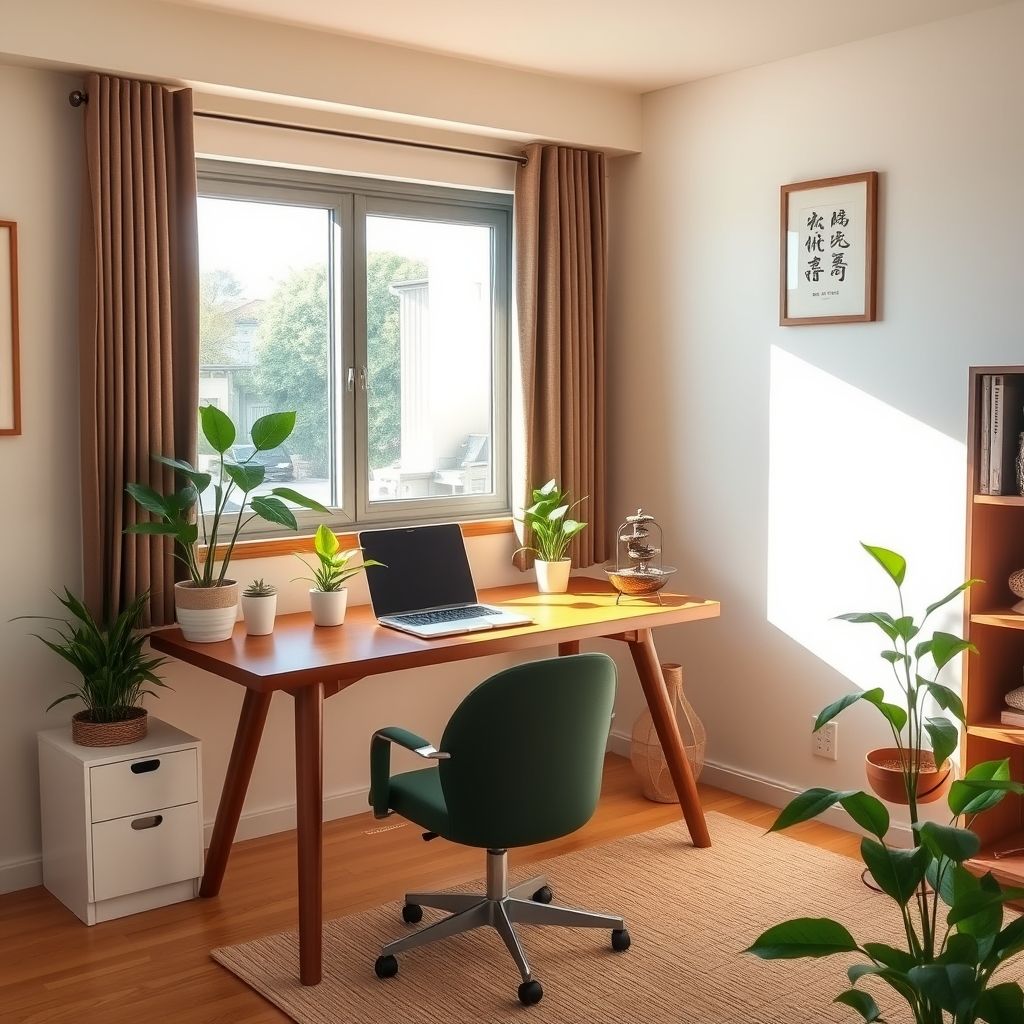 ฮวงจุ้ยเสริมดวงการงาน: ปรับโต๊ะทำงาน